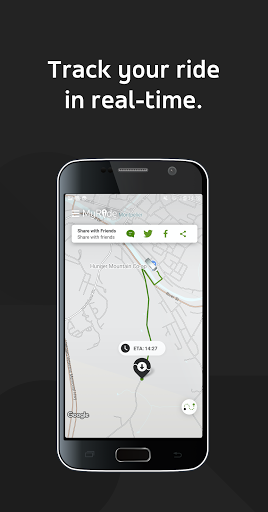 Screenshot of MyRide by GMT