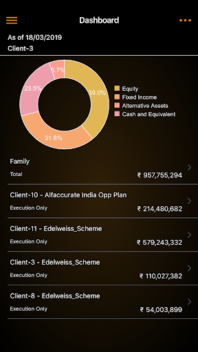 Android application Nuvama Infinity screenshort