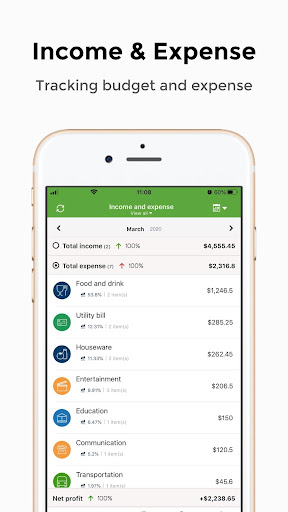 Money NoteIncome and Expense Tr