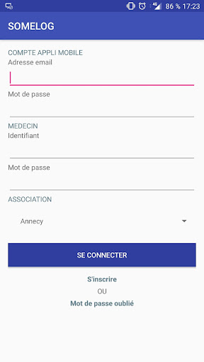 Android application Somelog screenshort