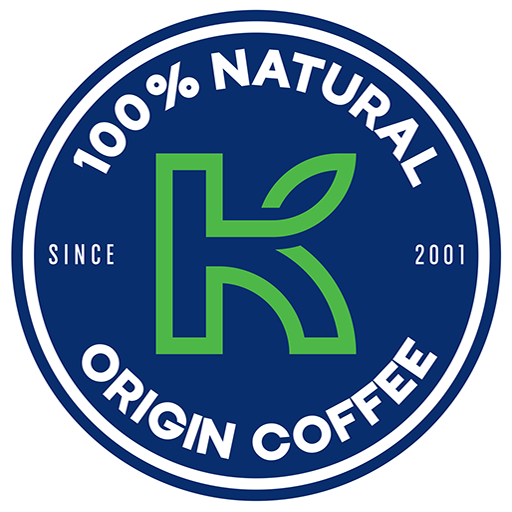 K COFFEE logo