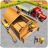 Wood House Construction Simulator icon