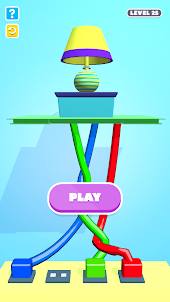 Untangle Twisted Rope Game 3D
