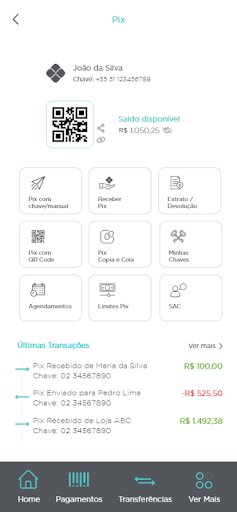 Banco Topázio Screen 2