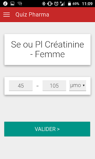 Quiz Pharma (Normal Values​​) Screenshot 1 - AppWisp.com