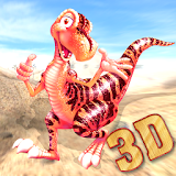 Angry Dinosaur Simulator 3D - Hungry Dino Attack icon