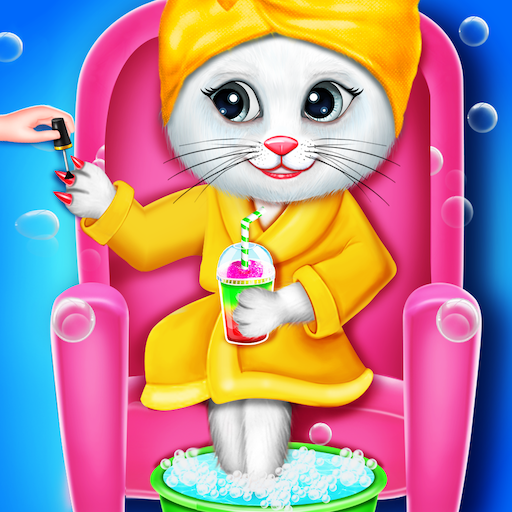 My Kitty Daycare Salon - Cute logo
