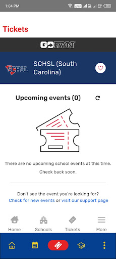 SCHSL Screen 2