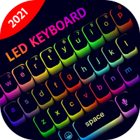LED Keyboard - RGB Lighting Keyboard Emojis Font