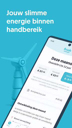 Android application Frank Energie – Groen en Slim screenshort