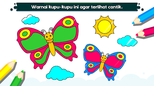Screenshot of Marbel Mewarnai Hewan Udara