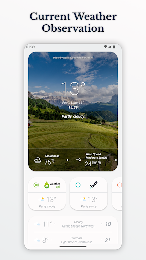 Android application How is the Weather? - Wear OS screenshort
