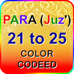 Cover Image of Download Color Coded Para 21 to 25  APK