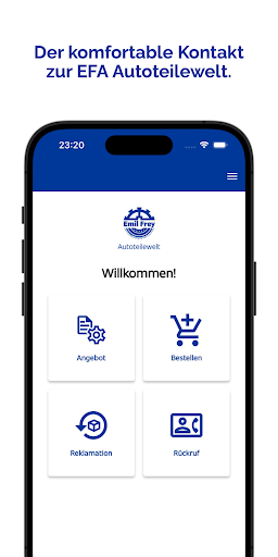 Android application EFA Parts screenshort