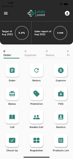 Android application Platin Point screenshort
