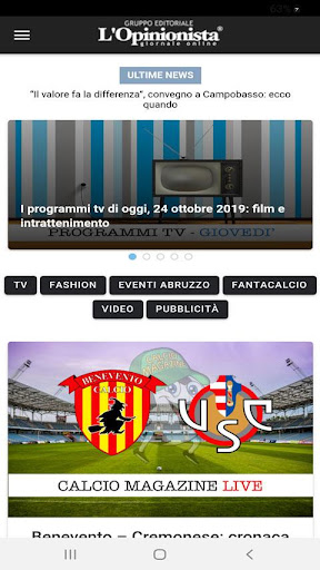 LOpinionista giornale online Screen 2