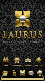 LAURUS Next Launcher 3D Theme Captura de pantalla