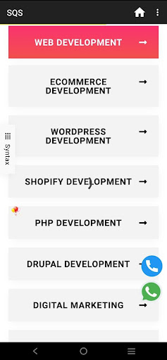 WEB DESIGNER Screen 2