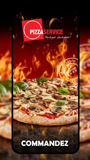 Android application Pizza Service Paray screenshort