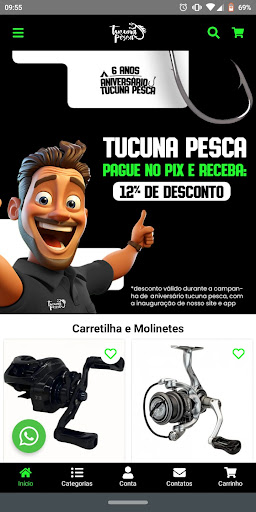 Android application Tucuna Pesca Go screenshort