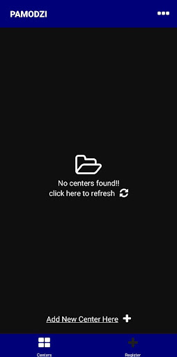 Android application PAMODZI screenshort