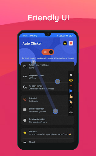 Auto Clicker - Auto tap, swipe Screen 2