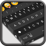 Black Keyboard - Galaxy Emoji icon