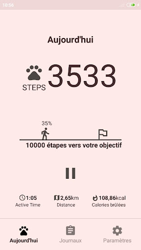 Aperçu de l'application