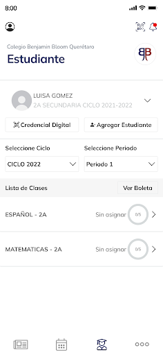 Colegio Bloom Screen 3