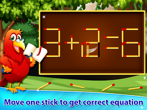 Android application Maths Sticks Challenging Game screenshort