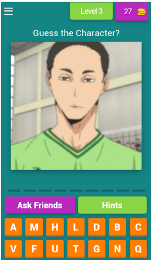 Haikyuu Quiz Game