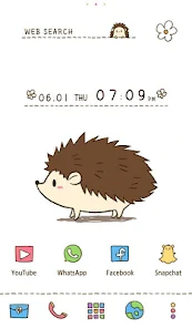 かわいいハリネズミ Homeテーマ Google Play のアプリ