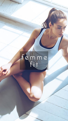 Android application Femme Fit screenshort