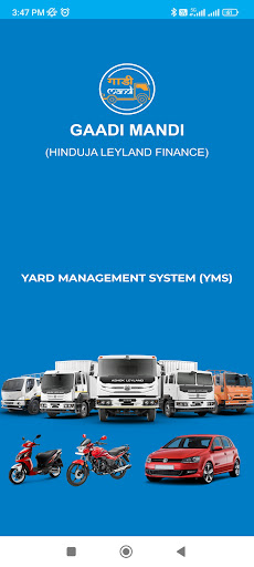 Android application Gaadi Mandi (HLF YMS) screenshort