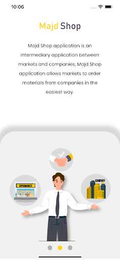 Android application Majd Shop screenshort