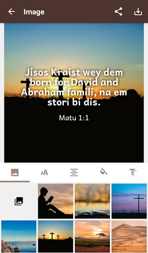 Naija Pidgin with KJV Bible Screen 3