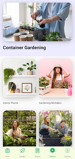 Screenshot of Plant Identifier App