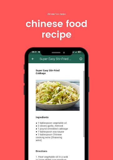 authentic chinese recipes food Screen 3