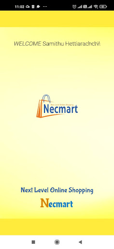 Android application Necmart screenshort