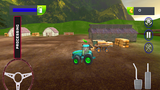 Android application Farming Trolley Challenge screenshort