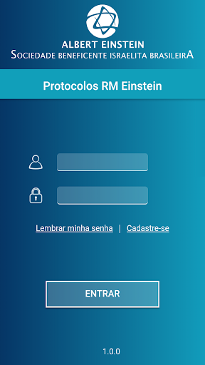 Android application Protocolos RM Einstein screenshort