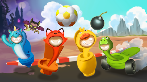 Android application 2 3 4 Player Games: Gang Party screenshort