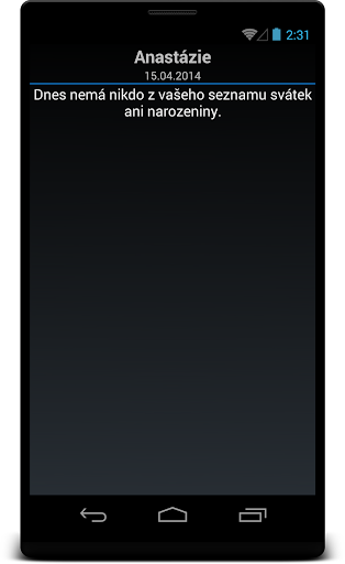 Svátky Screen 2