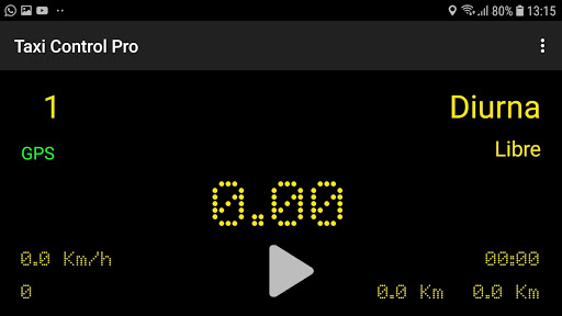 Android application Taxi Control Pro screenshort