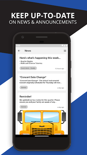 Android application Klamath County School District screenshort