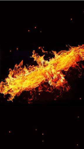 Android application phoenix bird wallpaper screenshort