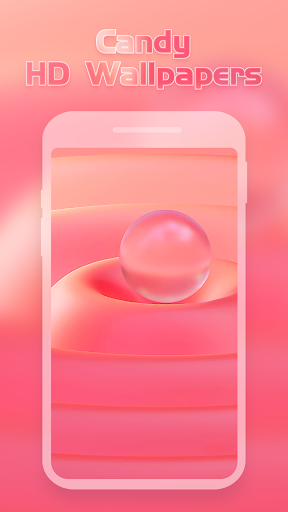Android application Candy HD Wallpapers screenshort