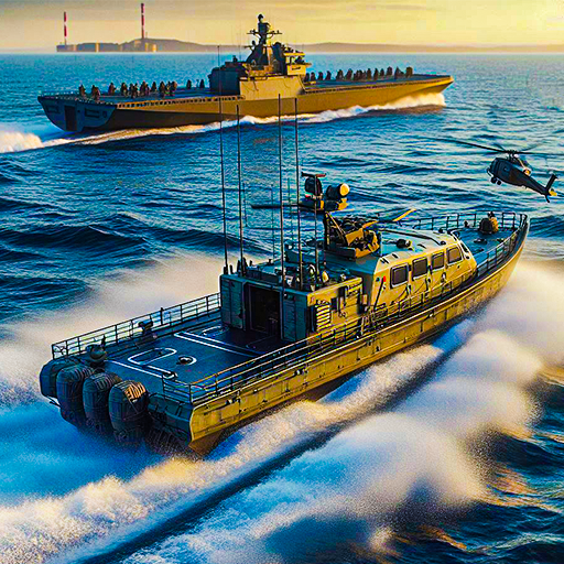 Boat Fighting Game Battle Epic logo