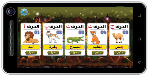 التحضيري  أولى إبتدائي الحروف