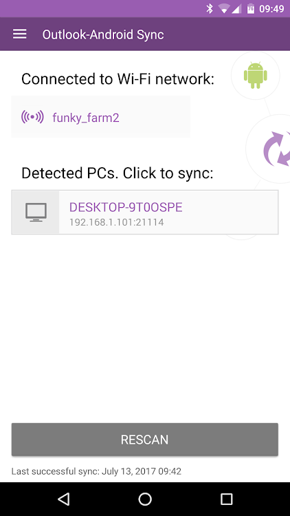 Outlook-Android Sync - 3.8.0 - (Android)
